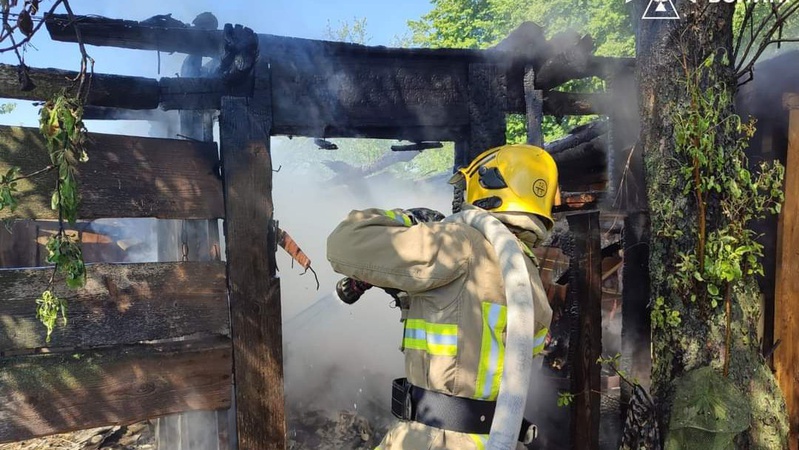 Волинські рятувальники за минулу добу ліквідували дві пожежі