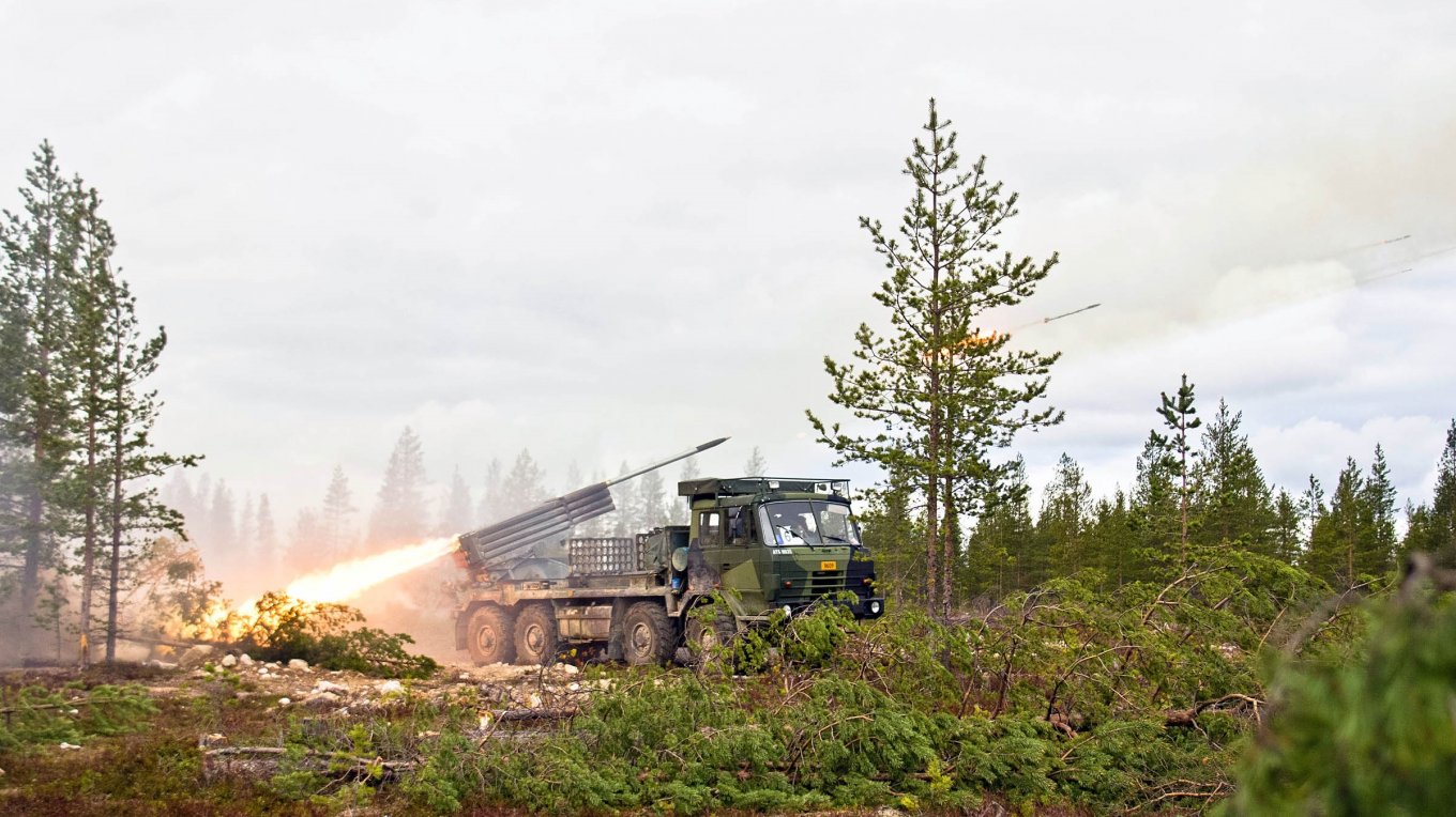 RM-70 у Фінляндії прийнята на озброєння під назвою 122 RakH 89