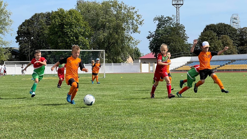 На Волині відбулися змагання з футболу серед дітей. ФОТО