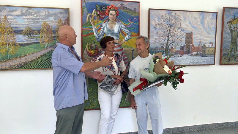 У Луцьку відкрили виставку художника Леоніда Литвина