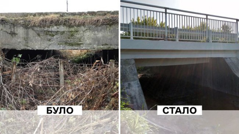 У Луцькому районі відремонтували аварійний міст. ФОТО