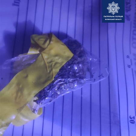 У 16-річного лучанина знайшли два пакети із блакитним порошком, схожим на наркотики