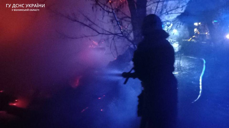 На Волині за тиждень сталось вісім пожеж – одна людина загинула