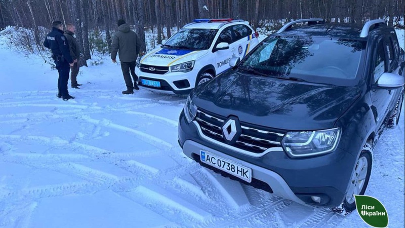 На Волині виявили самовільні рубки та знайшли лісопорушників