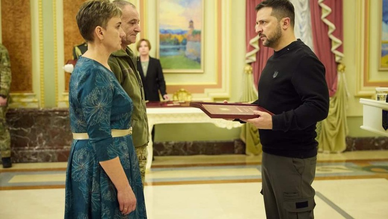 Президент України вручив батькам Героя України з Волині посмертну нагороду сина