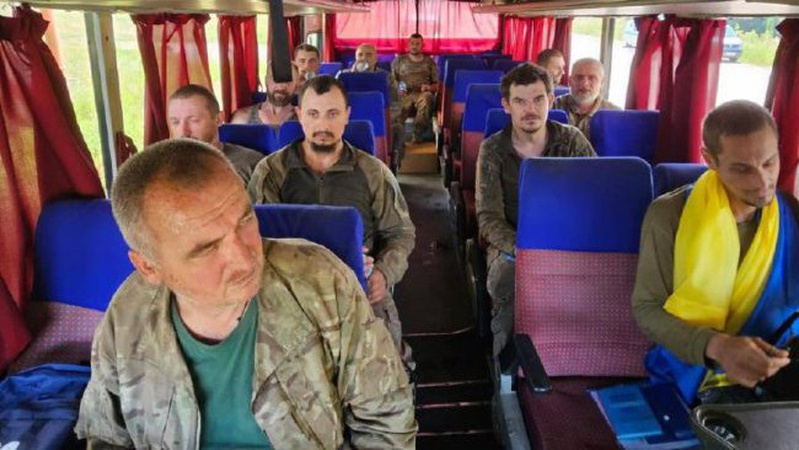 В Україну з російського полону повернули ще 22 українських воїнів