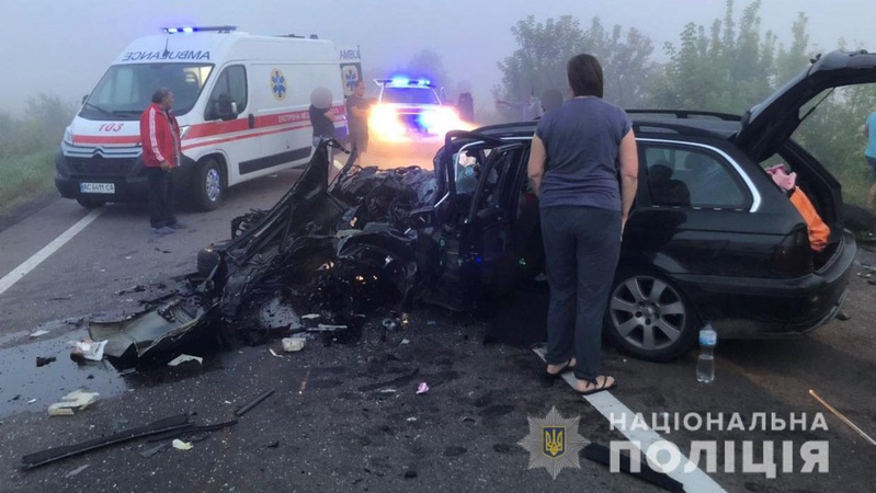 Автотроща на Волині: у ДТП постраждало семеро людей