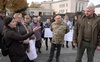 Право на демобілізацію: у Луцьку відбувся мирний пікет