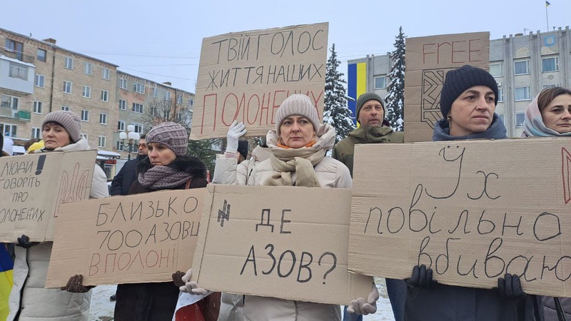Ковельці доєднались до Всеукраїнської акції на підтримку військовополонених