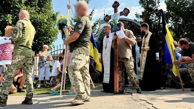 На Волині попрощалися із Героєм Михайлом Левчуком. ФОТО