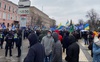 Партійці «ЄС» викрили на акції в Києві провокатора-СБУшника з Волині. ФОТО