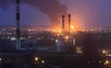 У російському Бєлгороді горить нафтобаза: москалі кажуть, що це робота наших військ. ФОТО