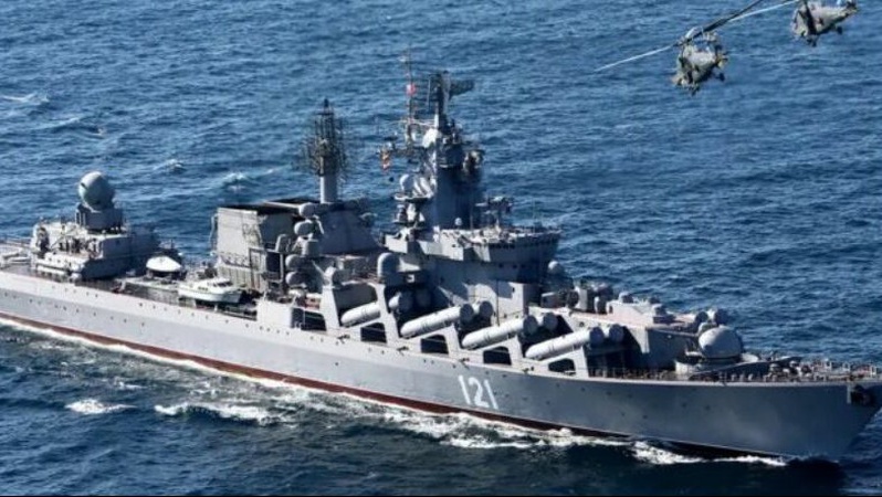 Екіпаж затонулого крейсера «Москва» не евакуювали, – ДПСУ