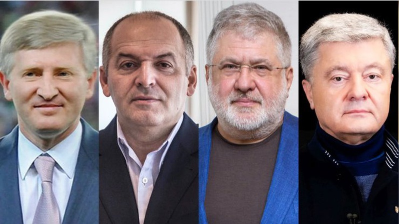 Чи вважають Ахметов, Порошенко, Пінчук, Коломойський себе олігархами?