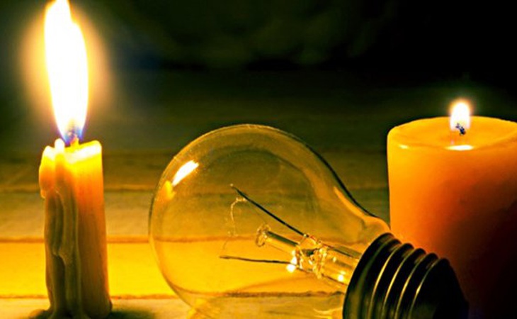 5 грудня: графік погодинного відключення електроенергії на Волині