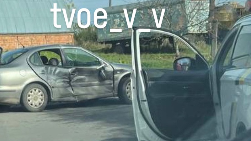 У Володимирі сталась ДТП за участі двох авто