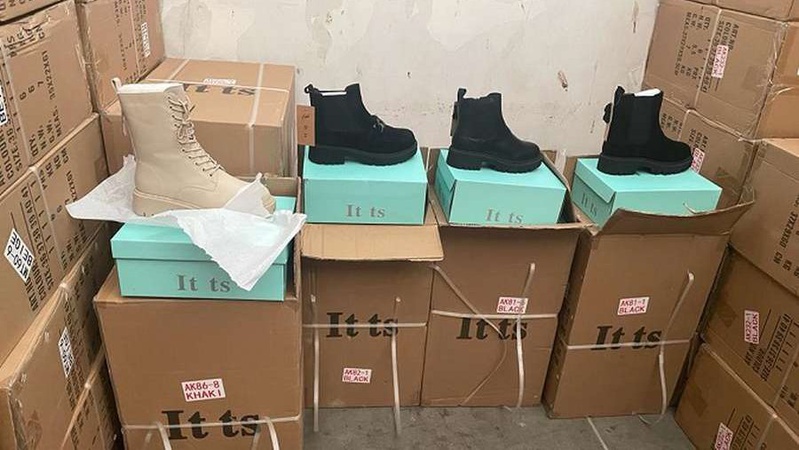У «Ягодині» знайшли контрабанду жіночого взуття на 3,3 мільйона