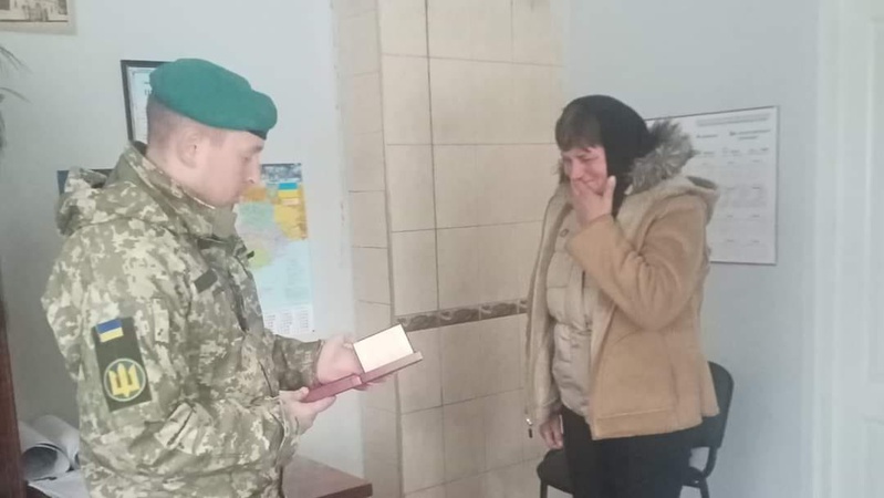 Матері загиблого Героя з Волині вручили орден «За мужність»
