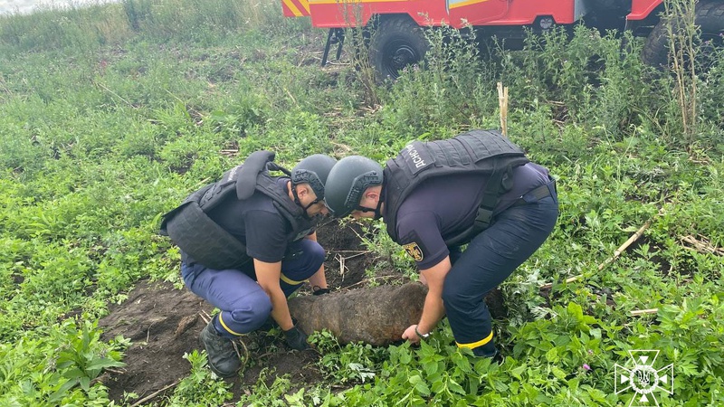 У Луцькому районі рятувальники знешкодили вибухонебезпечні предмети