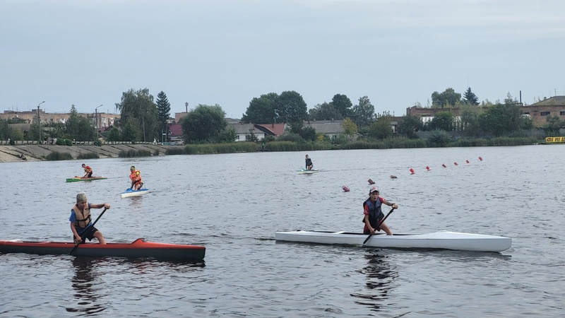 У Ковелі розпочалися дводенні Всеукраїнські змагання з веслування на байдарках та каное