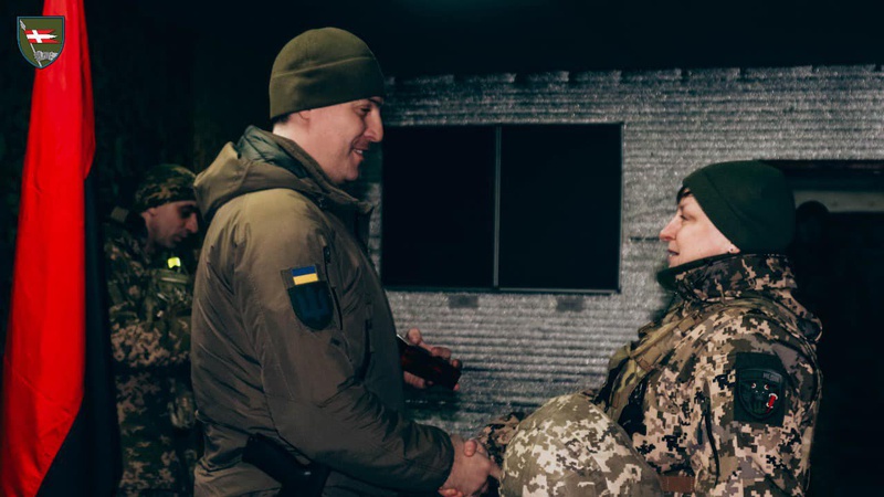 Бойову медикиню з Волинської бригади відзначили орденом «За мужність»