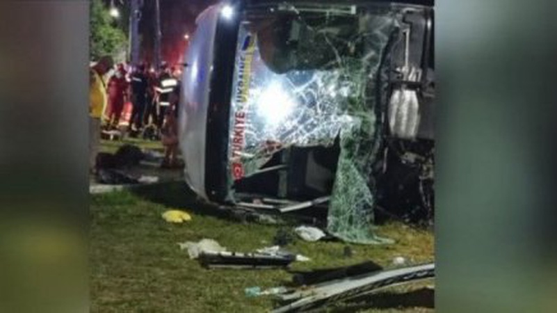 У Румунії перекинувся автобус з українцями, 23 постраждалих