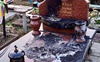 У Нововолинську підпалили пам’ятник на могилі Катерини Литкіної, яку у 2016 році вбили два брати. ФОТО
