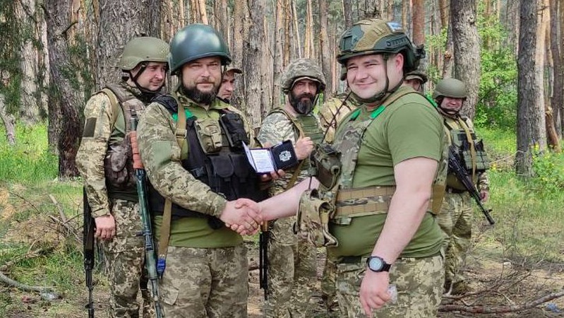 Бійцям Волинської бригади тероборони вручили бойові нагороди