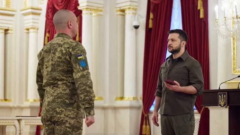 Командира волинської бригади нагородили відзнакою Президента України «Хрест бойових заслуг»