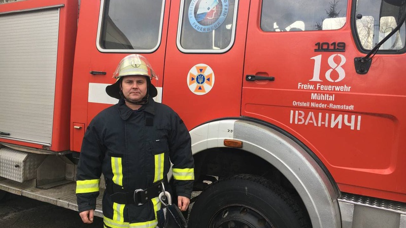 На Волині вогнеборець врятував шістьох людей під час пожежі у новорічну ніч