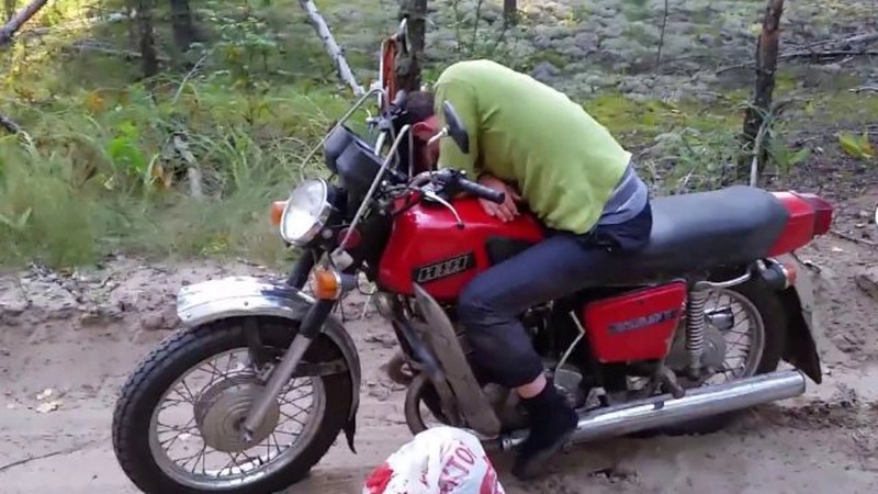 Оштрафували волинянина, який їздив п’яним за кермом мотоцикла