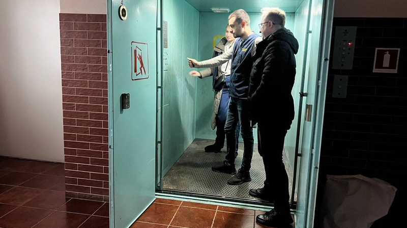 У Луцьку тривають перевірки технічного стану ліфтів