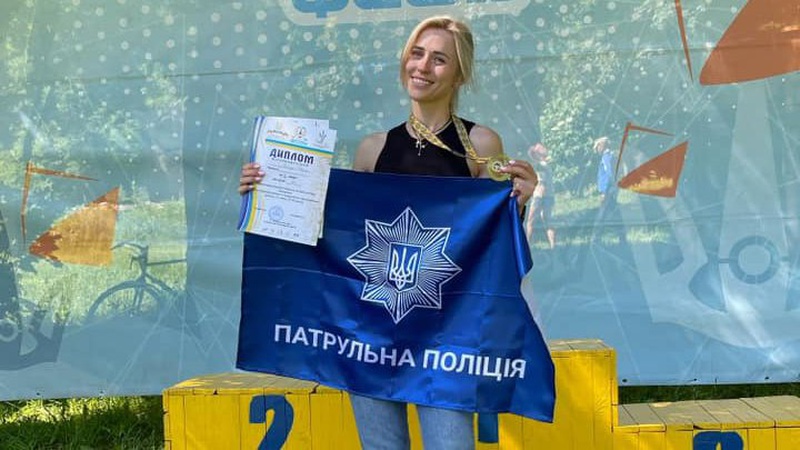 Поліцейська з Волині виборола «срібло» на Чемпіонаті України зі спортивного орієнтування