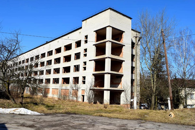 У Горохові з недобудованого приміщення лікарні хочуть зробити житловий будинок