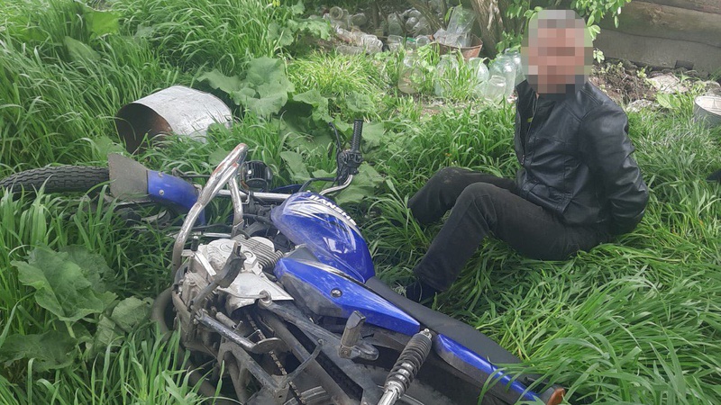 Рожищенські поліцейські затримали чоловіка, який викрав мотоцикл