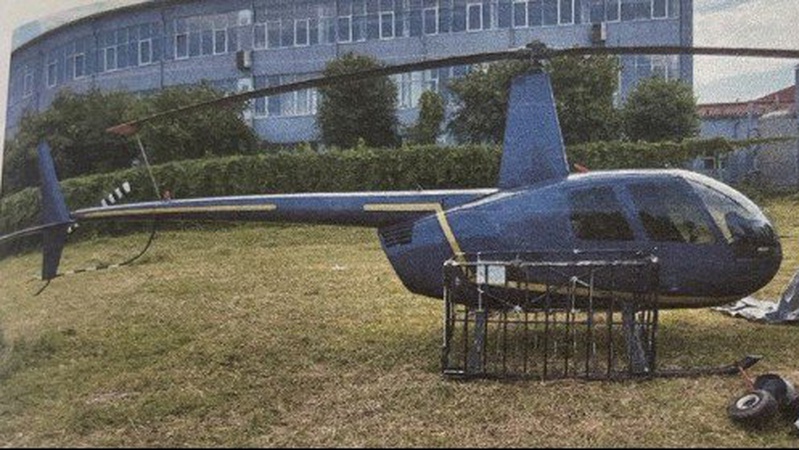 Гелікоптер волинських контрабандистів передали льотному коледжу