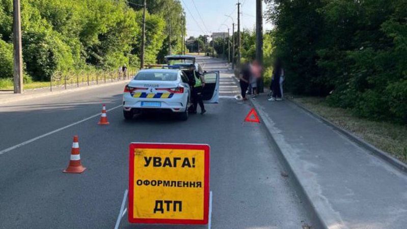 ДТП на Гнідавській у Луцьку: зіткнулися два автомобілі