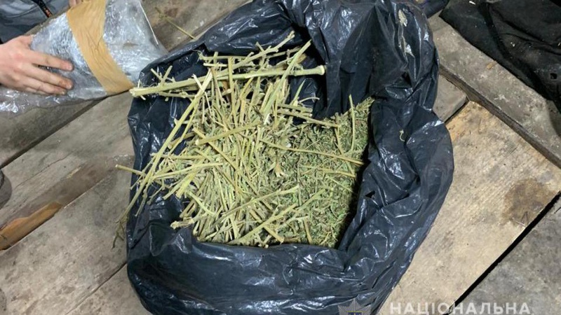 Обшуки в гаражі волинянина: поліція знайшла пакет марихуани