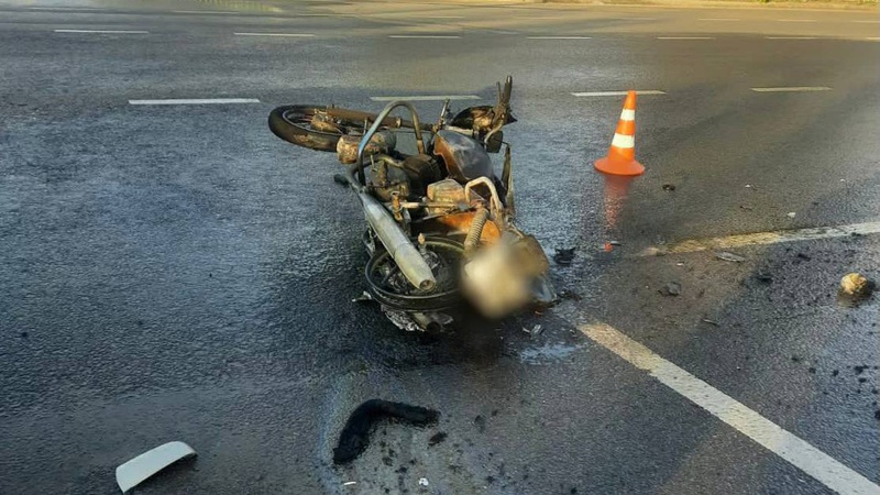 На Волині —  ДТП: автомобіль зіткнувся з мотоциклом