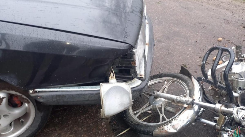 На Волині п’яний водій збив мотоцикліста: постраждалого госпіталізували