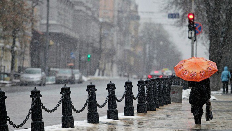 Опади майже по всій країні: прогноз погоди на 19 лютого
