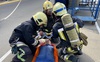 Луцькі пожежники евакуювали людей з «Епіцентру»