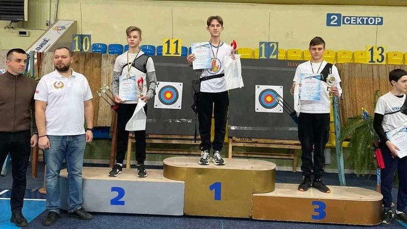 15-річний волинянин виграв Чемпіонат України зі стрільби з лука