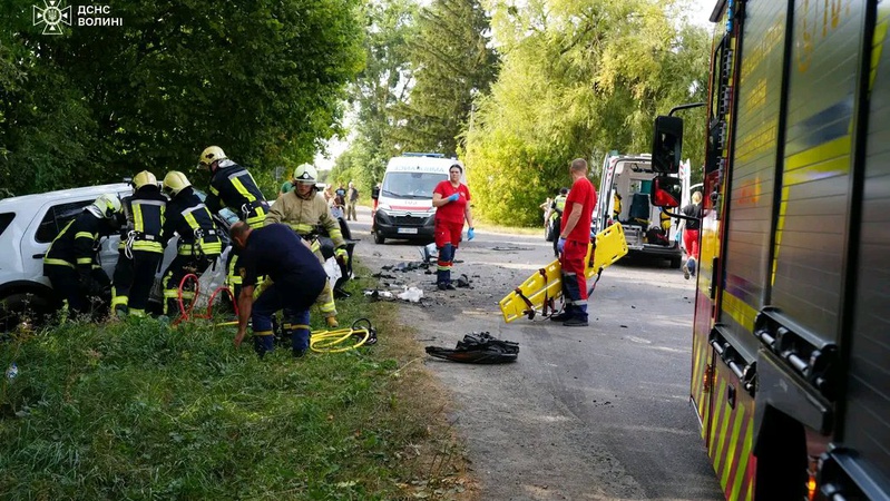 Подробиці ДТП у селі Борохів Луцького районі