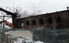 У Луцьку розбирають згорілий павільйон Центрального ринку
