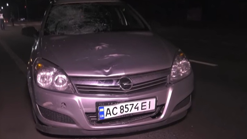 На переході поблизу Луцька автомобіль збив чоловіка