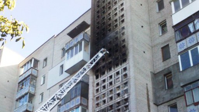 У Луцьку сталась пожежа в багатоповерхівці