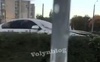 У Луцьку – аварія біля «Глобуса»: BMW вилетіло на кільце