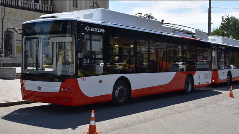 У Луцьку на один із маршрутів пустять шість нових тролейбусів