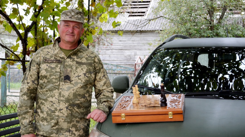 «Воїн повинен тренувати не лише м’язи, але й мозок», - вважає військовослужбовець з Волині Сергій Придатко